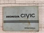 Honda Civic instructieboekje jaren 70, Ophalen of Verzenden