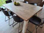 Tafel, dressoir en tv meubel: landelijk modern: prijsdaling!, Enlèvement, Comme neuf