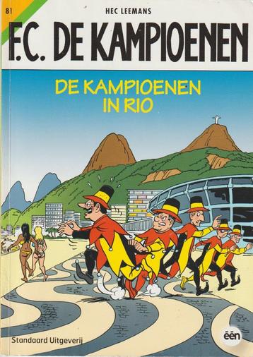 Strip FC De Kampioenen nr. 81 - De kampioenen in Rio. beschikbaar voor biedingen