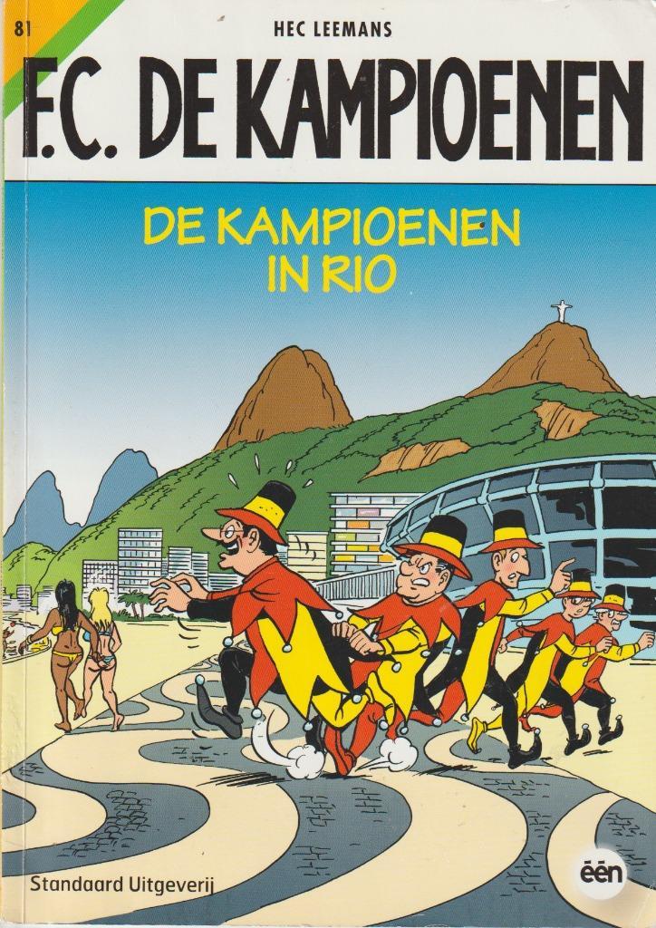 Strip FC De Kampioenen nr. 81 - De kampioenen in Rio., Boeken, Stripverhalen, Verzenden
