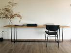 Side table massief eikenhout, Huis en Inrichting, Tafels | Sidetables, Ophalen, Zo goed als nieuw, Eikenhout