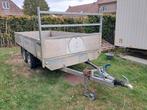 remork met oplooprem 2,7 ton , 3.75 x 1.85 meter, Auto diversen, Aanhangers en Bagagewagens, Ophalen, Gebruikt