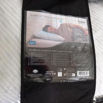 Coussin 2 Tempur Prima, Enlèvement ou Envoi, Neuf, Deux personnes, Oreiller