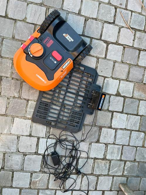 Robotmaaier Landroid 500 Workx, Tuin en Terras, Robotmaaiers, Zo goed als nieuw, Met regensensor, Bestuurbaar via app, Ophalen