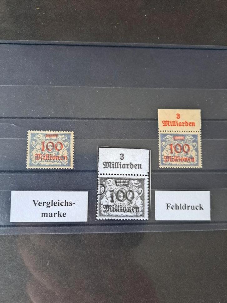 Danzig plaatdrukfout, Michel 174 ** 1922, Postzegels en Munten, Postzegels | Europa | Duitsland, Postfris, Ophalen of Verzenden