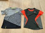 Set van 2 T-shirts sport - maat 104, Jongen, Ophalen of Verzenden, Zo goed als nieuw, Shirt of Longsleeve