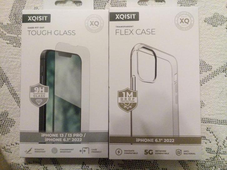 hoesje telefoon plus glasprotector, Telecommunicatie, Mobiele telefoons | Apple iPhone, Nieuw, Ophalen