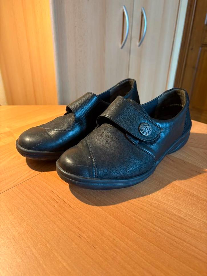 Solidus dames schoenen – maat 6 (M) – zwart – klittenband, Kleding | Dames, Schoenen, Zo goed als nieuw, Zwart, Ophalen of Verzenden