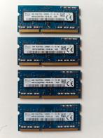 SK hynix DDR3 16GB ram (4x4GB) 12800S, Informatique & Logiciels, Comme neuf, 4 GB, Laptop, Enlèvement ou Envoi