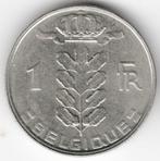 Belgique : 1 Franc 1988 Français Morin 654 Ref 13470, Enlèvement ou Envoi, Monnaie en vrac, Métal