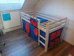 Lit mezzanine 90x200 avec cottage, Enlèvement, Utilisé, Lit mezzanine