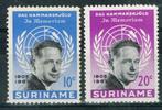 Postzegels uit Suriname - K 1303 - herdenking, Postzegels en Munten, Postzegels | Suriname, Ophalen of Verzenden, Postfris