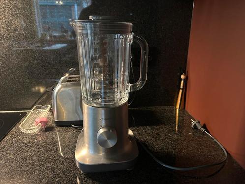 Kenwood blender - glazen beker, Elektronische apparatuur, Keukenmixers, Zo goed als nieuw, 1 tot 2 liter, 3 snelheden of meer