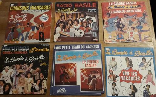 Français - Disque vinyle 45t : La Bande à Basile 6 disques, CD & DVD, Vinyles | Pop, Utilisé, Enlèvement ou Envoi