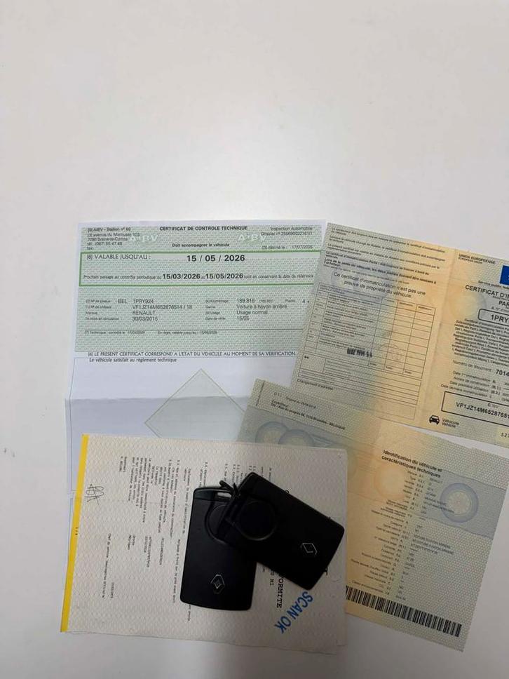 RENAULT GRAND SCENIC 1.5 DCI EURO 5 B, Autos, Renault, Particulier, Grand Scenic, Diesel, Euro 5, MPV ou Monospace, 5 portes, Boîte manuelle