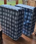 2 lits d'appoint sur roulettes avec cache de protection., Maison & Meubles, Tissus, Comme neuf, Enlèvement, 125 cm ou plus