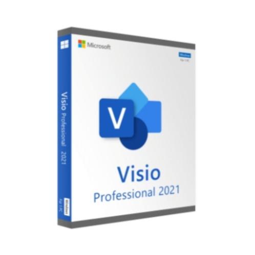 MS Visio 2021 Pro Plus - Permanente licentie, Computers en Software, Office-software, Nieuw, Windows, Overige programma's, Ophalen