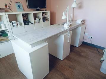  Manicure Tafel witte marmer