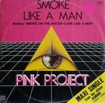 12"  Pink Project ‎– Smoke Like A Man, CD & DVD, Vinyles | Dance & House, 12 pouces, Utilisé, Enlèvement ou Envoi, Disco