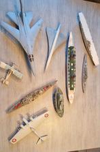 9 maquettes avion bateaux, Enlèvement ou Envoi, Comme neuf