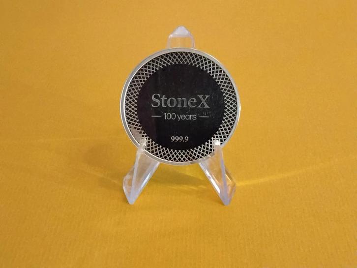 STONE- X 100 YEARS 1994 - 2024 ZILVER 1 OUNCE ZELDZAAM, Postzegels en Munten, Edelmetalen en Baren, Zilver, Ophalen
