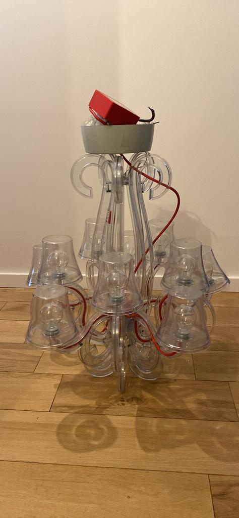 Fatboy Rococo kroonluchter, Huis en Inrichting, Lampen | Kroonluchters, Gebruikt, Overige materialen, Ophalen