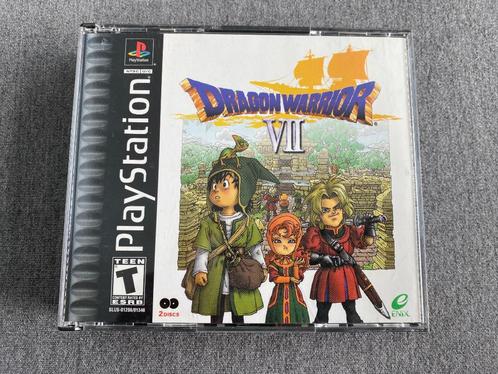 Dragon Warrior VII NTSC voor de PS1 / Playstation 1, Games en Spelcomputers, Games | Sony PlayStation 1, Ophalen of Verzenden