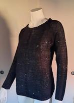 Esmara glitter longsleeve tshirt "44/46", Kleding | Dames, Zo goed als nieuw, Blouse of Tuniek, Zwart, Esmara