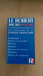 Dictionnaire de poche Micro Robert, Livres, Français, Utilisé
