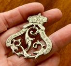 Cap badge Belgisch leger gidsen, Verzamelen, Verzenden, Landmacht, Embleem of Badge