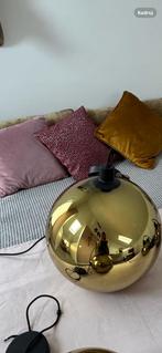 Gouden glazen lamp, Ophalen, Nieuw, Glas, Goud