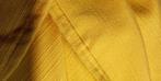 rideau morceau de tissu ocre jaune 196 x 200 cm, Hobby & Loisirs créatifs, Tissus & Chiffons, Jaune, Polyester, Utilisé, Enlèvement ou Envoi