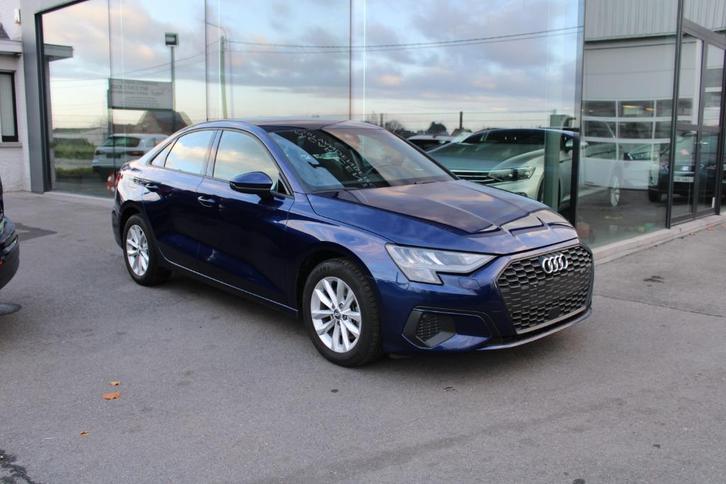 AUDI A3 BERLINE 30TFSI-AC-NAVI-APP C, Auto's, Audi, Bedrijf, Te koop, A3, Airbags, Airconditioning, Apple Carplay, Bluetooth, Boordcomputer