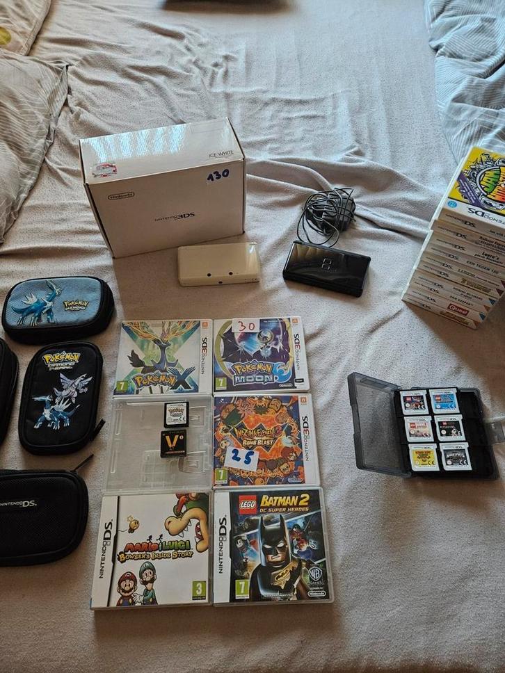 DS , 3DS , Pokémon Mario, Games en Spelcomputers, Spelcomputers | Nintendo 2DS en 3DS, Zo goed als nieuw, 3DS, Zwart, Ophalen of Verzenden