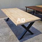 Table industrielle en bois de coffrage
