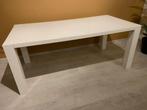 Witte tafel, Ophalen, Gebruikt, 50 tot 100 cm, Vijf personen of meer