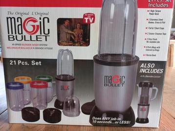 Nieuwe blender/mixer - magic bullet