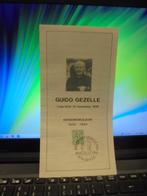 Guido Gezelle herdenkingsjaar folder, Verzamelen, Ophalen, Gebruikt