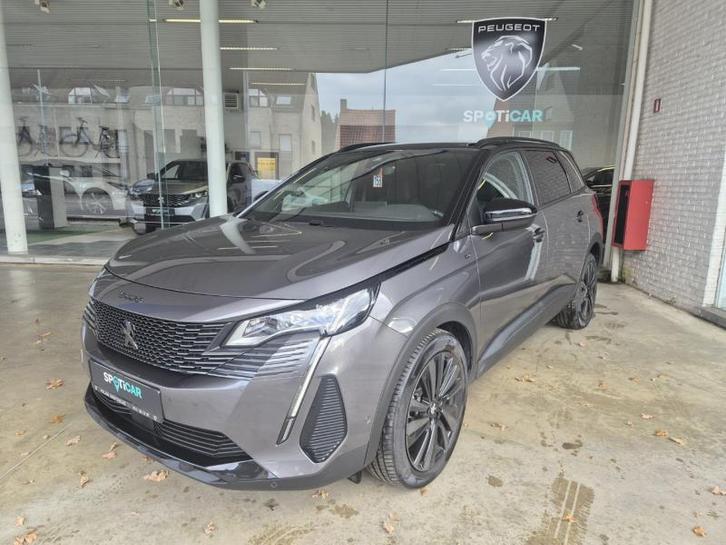Peugeot 5008 BLACK P/CAMERA/NAVI/ELECT KLEP GT, Auto's, Peugeot, Adaptive Cruise Control, Airbags, Airconditioning, Bluetooth