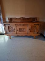 commode en vitrinekast, Enlèvement, Utilisé, Chêne, Avec tablette(s)