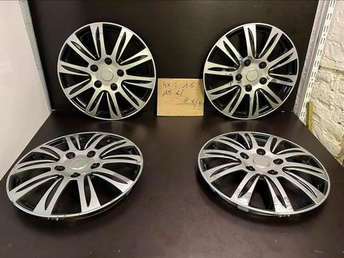 4 universele 16" wieldoppen, Auto diversen, Wieldoppen, Gebruikt
