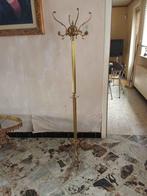 Vintage porte manteau laiton forgé, Ophalen