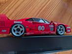 Kyosho Mini-Z. Hotwheels! Ferrari F40. Jean Alesi '89 IMSA., Ophalen of Verzenden, Zo goed als nieuw