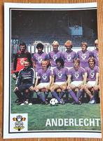 Panini Football 82 nr 22 Team Anderlecht ongebruikt!, Ophalen of Verzenden, Zo goed als nieuw, Sticker