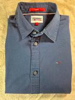 Chemise Tommy Hilfiger Homme Taille S – Bleu Foncé, Halswijdte 38 (S) of kleiner, Zwart, Tommy Hilfiger, Nieuw