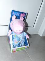 Peppa Pig knuffel met licht en muziek - slaapknuffel, Ophalen of Verzenden, Nieuw