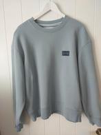 Mooie blauw/grijze trui Calvin Klein mt L, Enlèvement ou Envoi, Comme neuf, Taille 52/54 (L), Bleu