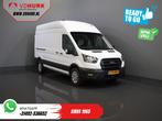 Ford Transit 350 2.0 TDCI 130 pk L3H3 Adapt.Cruise/ 360 Came, Auto's, Wit, Bedrijf, 253 g/km, Ford