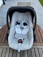 Maxi-Cosi Pebble met Limited edition hoes + FamilyFix, Kinderen en Baby's, Autostoeltjes, Ophalen, Gebruikt, Isofix, 0 t/m 13 kg