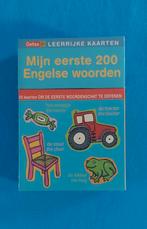 Leerrijke kaarten - Engelse woorden - deltas, Kinderen en Baby's, Ophalen, Zo goed als nieuw